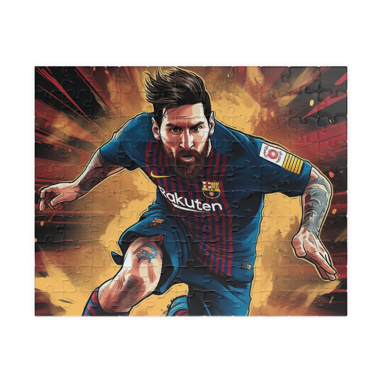 Puzzle Lionel Messi Minimalista (110, 252, 520, 1014-piece)