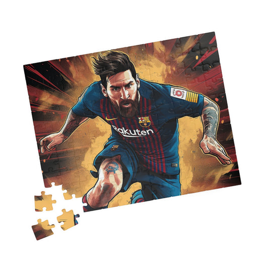 Puzzle Lionel Messi Minimalista (110, 252, 520, 1014-piece)